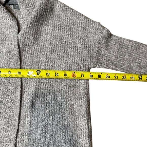 Barefoot Dreams CozyChic Lite Long Weekend Cardigan Waffle Knit Size XS - Picture 6 of 9